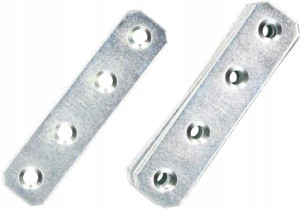 Płytka Perforowana Łącznik 70x16mm Płaski 100sz