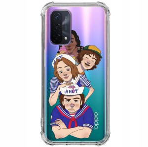 Etui Antishock do OPPO A74 5G Filmy Seriale Wzory