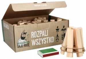Ekologiczne Ognisko Rozpałka Ogniska Grilla 6 Szt