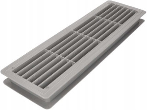 Kratka Drzwiowa 135x460mm Wentylacyjna Do Drzwi Wc