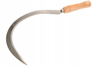 Sierp Ząbkowany Rolniczy 240mm Kosa Ręczna Sierpy