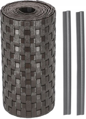 Taśma Panelowa Osłona Ogrodzeniowa Rattan 19x255cm
