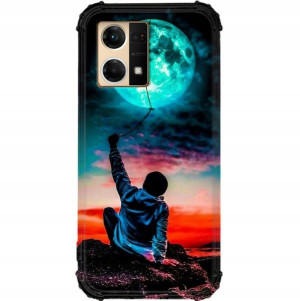 Etui Antishock do OPPO RENO 7 4G Dark Anime Wzory