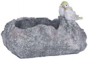 Doniczka Kamień Głaz Osłonka Ceramiczna Na Kwiaty