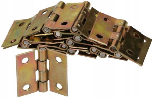 Zawias Splatany 25x25 Mm Meblowy Metalowy 50 Szt