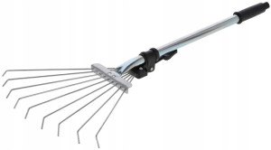 Grabie Grabki Wachlarzowe Metalowe Regulowane 65cm