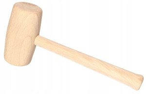 Młotek Drewniany Blacharski Fi 65mm Okrągły Blachy
