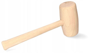 Młotek Drewniany 65mm Blacharski Okrągły