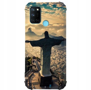 Etui Antishock Do REALME C17 RMX2103 Podróże Wzory