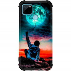 Etui Antishock do REALME C21Y Mroczne Anime Wzory