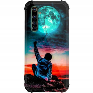 Etui Antishock do REALME X50 PRO Dark Anime Wzory