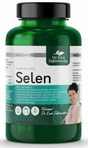 Dr Ewa Dąbrowska SELEN L- Selenometionina 60 kaps