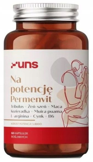 UNS Na Potencję Permenvit 60kapsułek