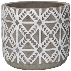Doniczka Betonowa Cylinder Donica Osłonka Kwiaty
