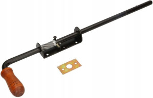 Zasuwa 250 Mm Rygiel Bramy Drzwi Sprężyna Profila