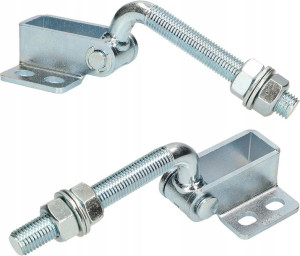 2x Zawias Regulowany Bramowy Furtki Bramki M16 125