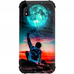Etui Antishock do SAMSUNG A10e Mroczne Anime Wzory