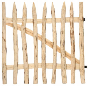 Furtka Sztachetowa Bramka Ogrodowa Drewniana 100cm