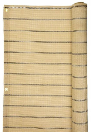 Siatka Cieniująca Maskująca Osłona 2,0x10m 185g/m2