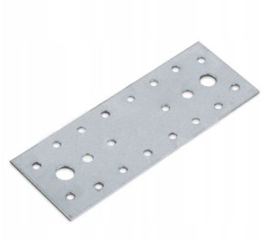 Płytka Perforowana Łącznik Płaski Ocynk 300x80mm