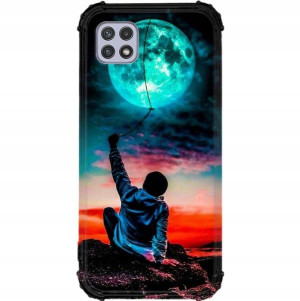 Etui Antishock do SAMSUNG A22 5G Dark Anime Wzory