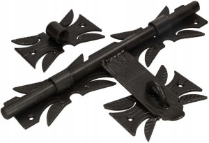Zasuwa Drzwi Bram Garażowa Rygiel 320 Kuta