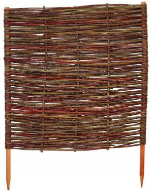 Wiklinowy Płotek Parawan Obrzeże Palisada 60x60cm