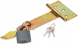 Zestaw Wrzeciądz Skobel Zamknięcie Z Kłódką 240mm