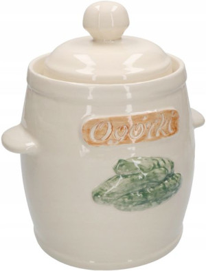 Beczka Ceramiczna Kamionkowa Garnek Do Kiszenia 3l