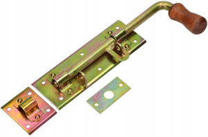 Zasuwa Rygiel Szeroki Ocynk 280 Mm Prawy