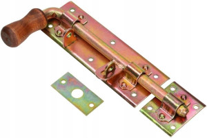 Zasuwa Rygiel Szeroki Ocynk 280 Mm Lewy