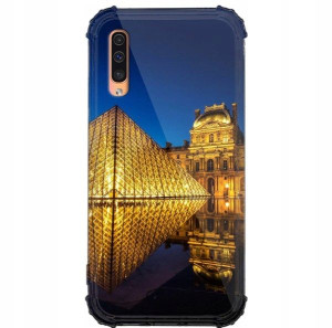 Etui Antishock Do SAMSUNG A50S Podróże Świat Wzory