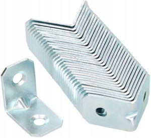 Kątownik Łącznik Ciesielski 25x25x18 Meblowy 50sz