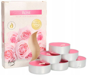 6x Tealight Podgrzewacze Świeczki Zapachowe Wkład