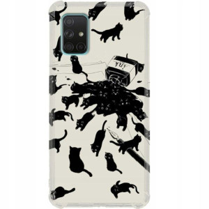 Etui Antishock do SAMSUNG A71 Japan Style Wzory