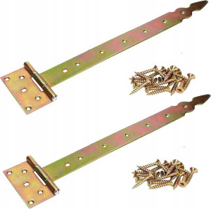 2x Zawias 400 Budowlany Drzwiowy Altanowy Okiennic
