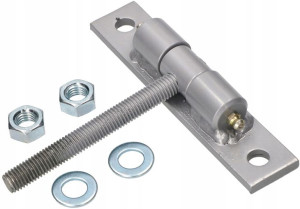 Zawias 12mm Bramowy Wkręcany Smarowniczką Furtek