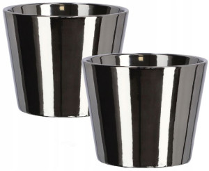 Doniczka Osłonka Ceramiczna Na Rośliny ⌀11cm 2szt