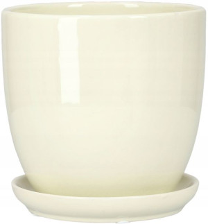 Doniczka 20cm Donica Osłonka Ceramiczna Podstawka