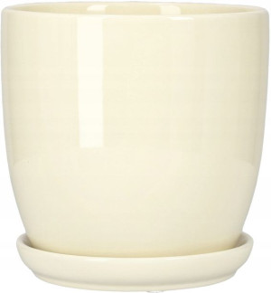 Doniczka 15cm Donica Osłonka Ceramiczna Podstawka