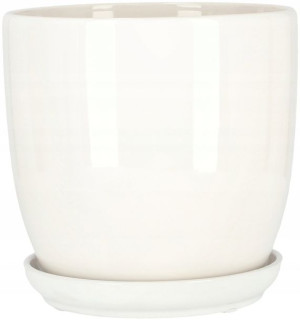 Doniczka 17cm Donica Osłonka Ceramiczna Podstawka