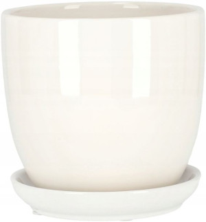 Doniczka 15cm Donica Osłonka Ceramiczna Podstawka