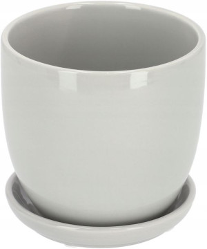 Doniczka Donica Osłonka Ceramiczna Z Podstawką ⌀20