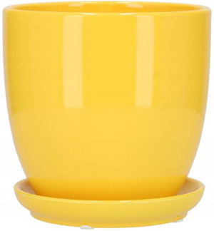 Doniczka 15cm Donica Osłonka Ceramiczna Podstawka