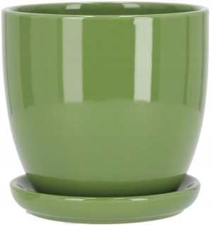 Doniczka 17cm Donica Osłonka Ceramiczna Podstawka