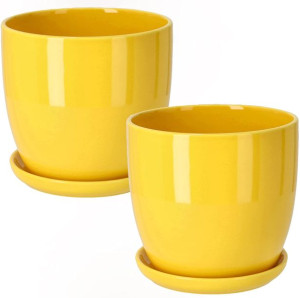 Doniczka Osłonka Ceramiczna Z Podstawką ⌀13 2szt