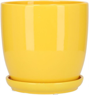 Doniczka 13cm Donica Osłonka Ceramiczna Podstawka