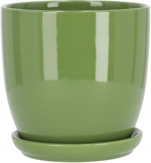 Doniczka 13cm Donica Osłonka Ceramiczna Podstawka