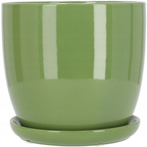 Doniczka 20cm Donica Osłonka Ceramiczna Podstawka