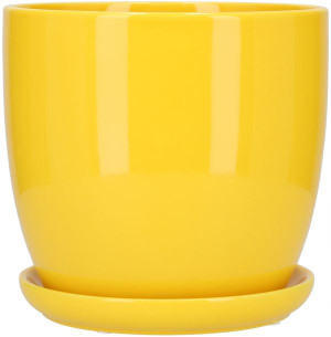 Doniczka 20cm Donica Osłonka Ceramiczna Podstawka